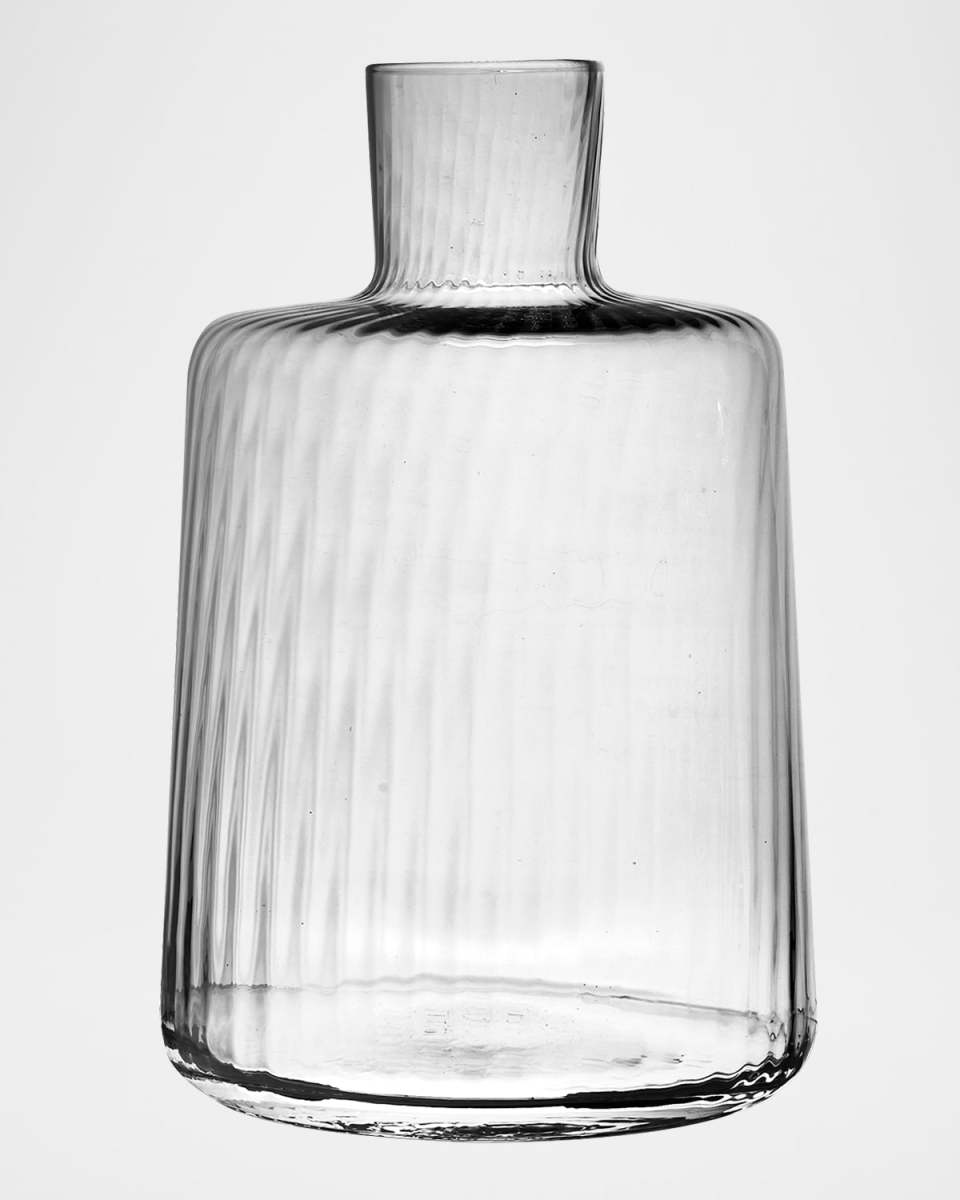 Clear Pleat Low Carafe, 58 oz.